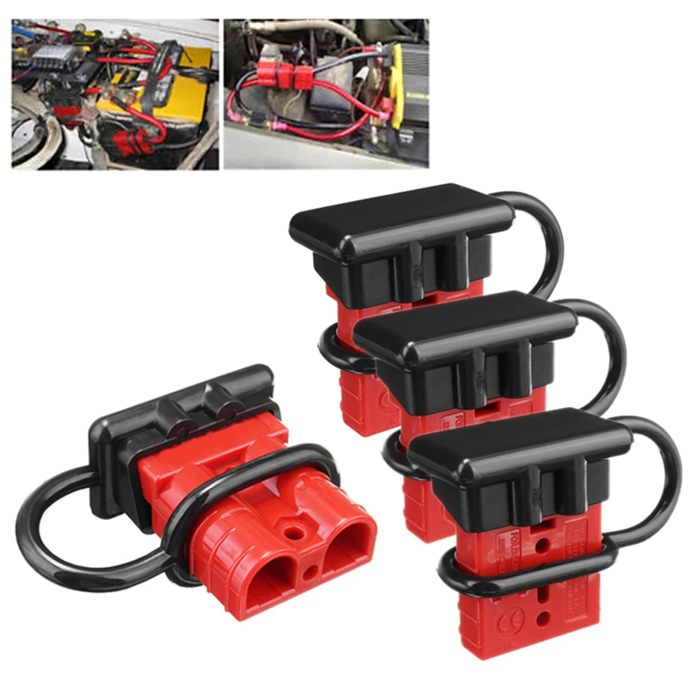 4pcs/set 50A Battery Trailer Charge Plug Quick Connector Kit Connect Disconnect Winch Electrical Power Cables Connection Tool
4pcs/set 50A Battery Trailer Charge Plug Quick Connector Kit Connect Disconnect Winch Electrical Power Cables Connection Tool