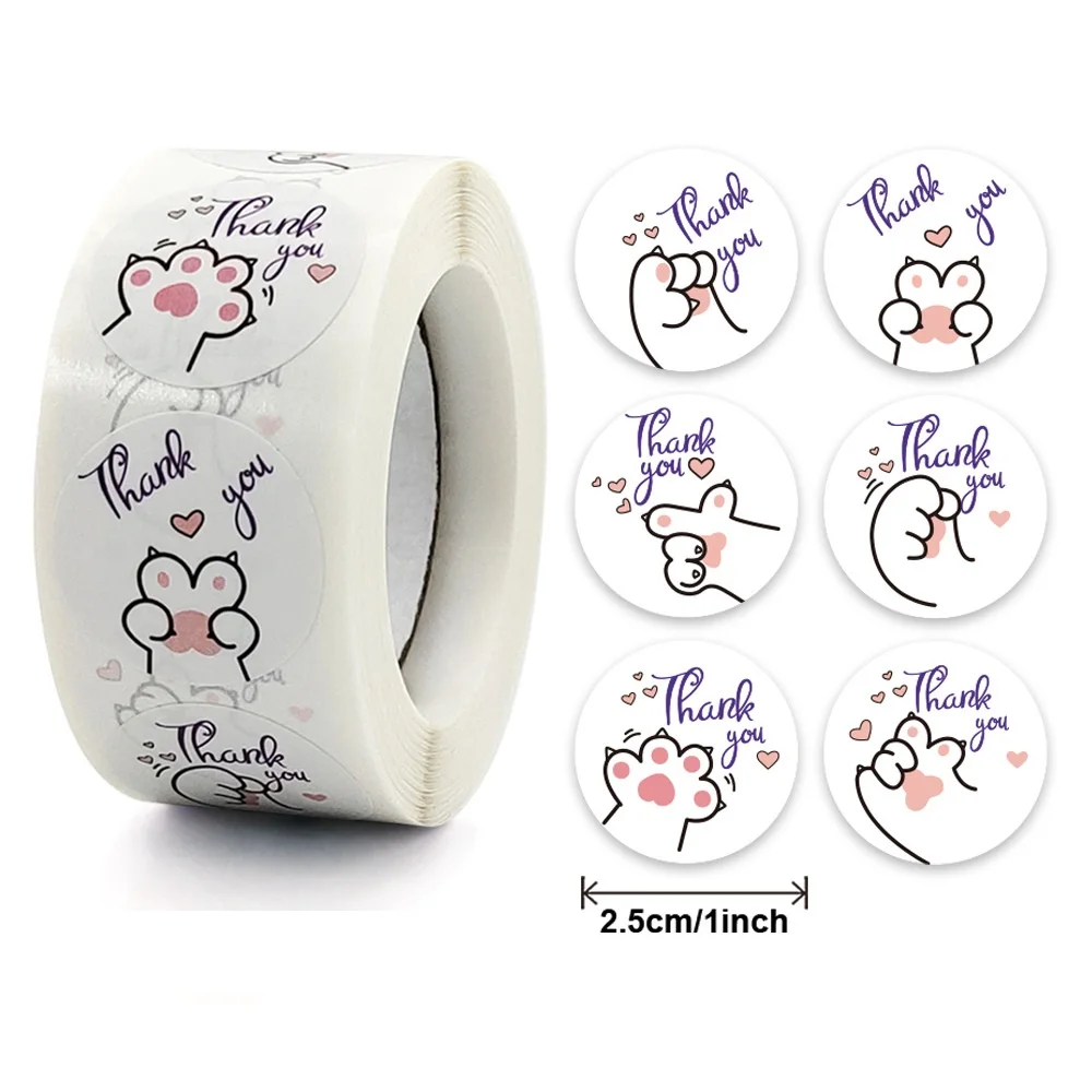 50-500pcs Round paper label sticker thank you sticker scrapbook 1 inch wedding envelope seal handmade stationery sticker
50-500pcs Round paper label sticker thank you sticker scrapbook 1 inch wedding envelope seal handmade stationery sticker