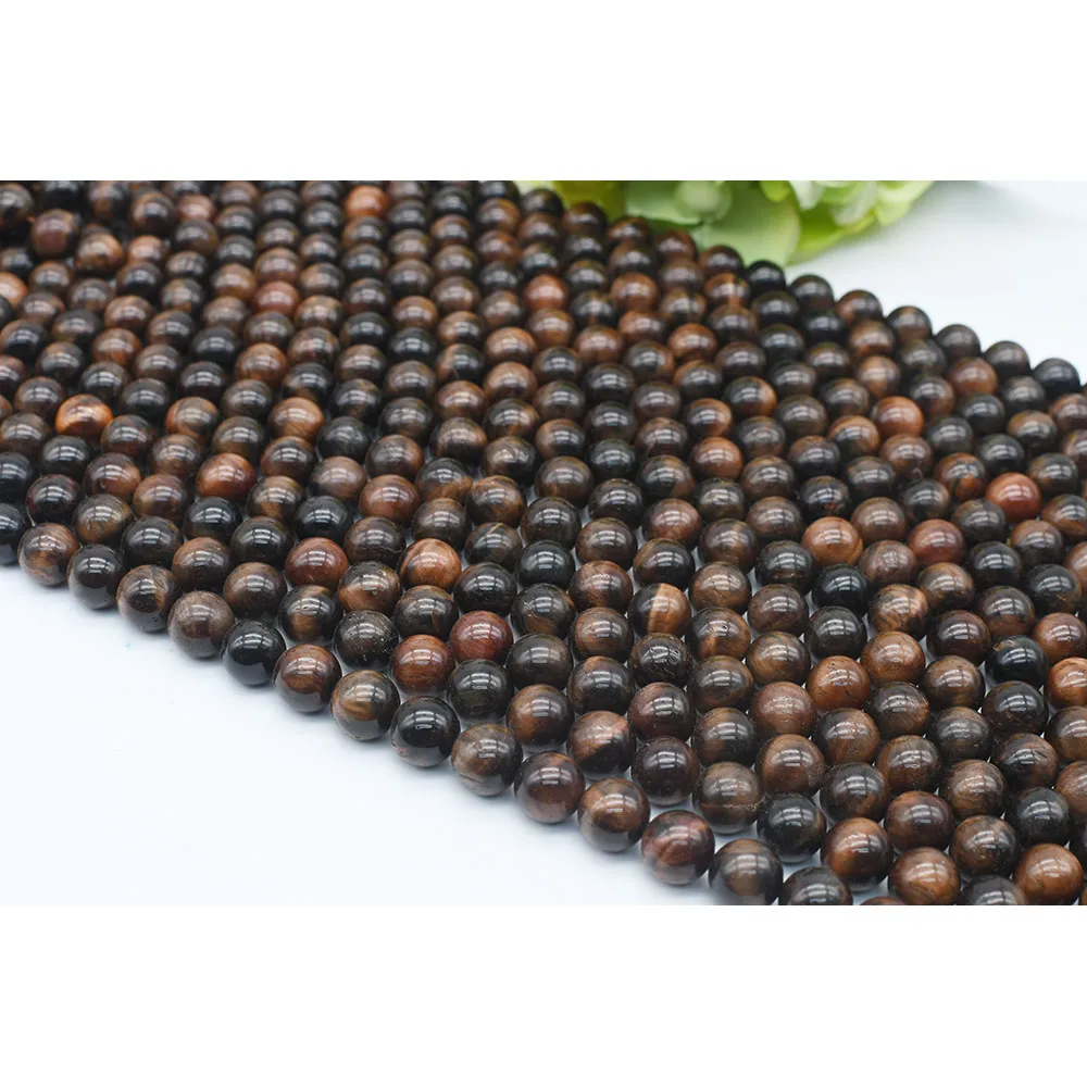 6-12mm Natural Smooth Dark Brown Tiger's eye Round stone beads For DIY Bracelet Necklace Jewelry Making Strand 15"
6-12mm Natural Smooth Dark Brown Tiger's eye Round stone beads For DIY Bracelet Necklace Jewelry Making Strand 15"