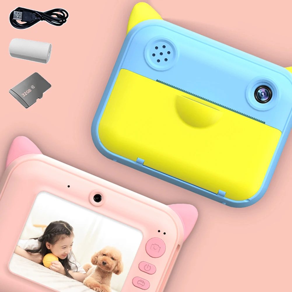 Детская камера Мгновенной Печати, детская камера для печати, цифровая детская камера, игрушечная камера для девочек, игрушка, подарок на ден...
Детская камера Мгновенной Печати, детская камера для печати, цифровая детская камера, игрушечная камера для девочек, игрушка, подарок на ден...