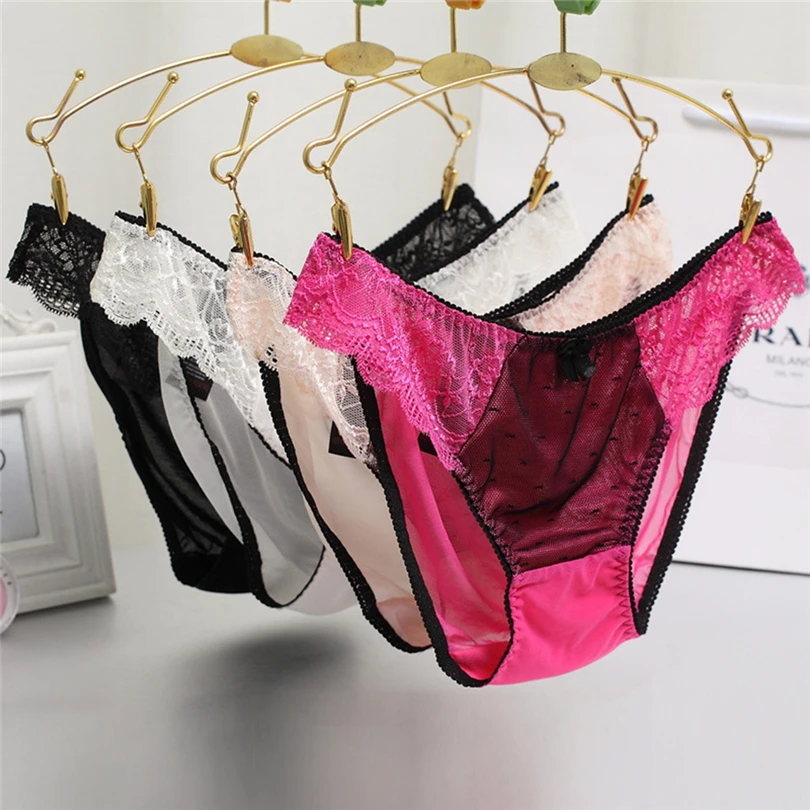 4PC Women Sexy Panties Woman Briefs Lace Perspective Panty Sexy Bow Lingerie Bragas Ropa Interior Femenina Lady Lingerie A20
4PC Women Sexy Panties Woman Briefs Lace Perspective Panty Sexy Bow Lingerie Bragas Ropa Interior Femenina Lady Lingerie A20
