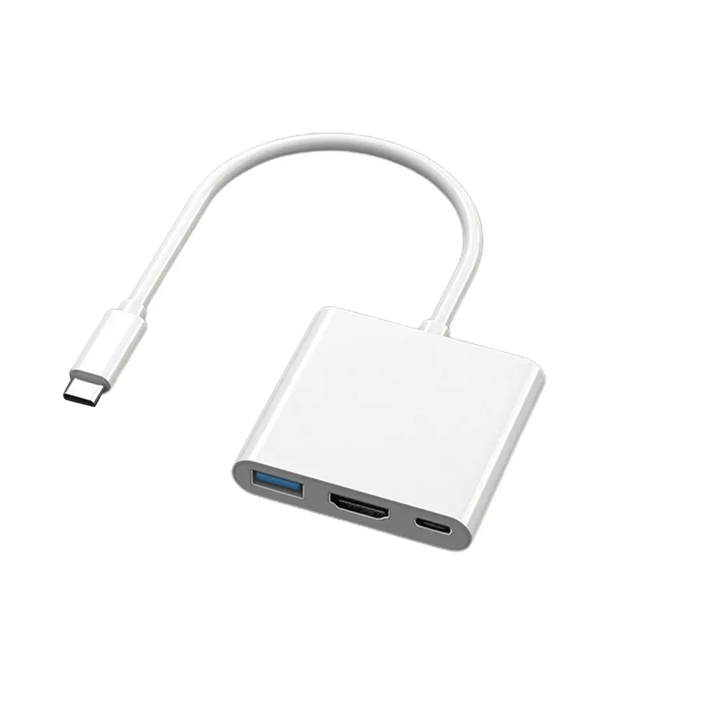 USB-C 3.1-4K HDMI-compatible USB-C USB 3.0 Adapter Better Heat Dissipation Compact Design Portable Adapter
USB-C 3.1-4K HDMI-compatible USB-C USB 3.0 Adapter Better Heat Dissipation Compact Design Portable Adapter