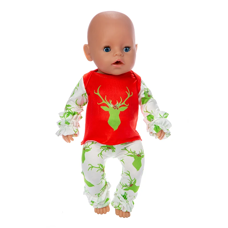 Born Baby Fit 18 inch 43cm Doll Clothes Accessories Halloween green paw suit Santa Claus Furry Shawl Suit For Baby Birthday Gift
Born Baby Fit 18 inch 43cm Doll Clothes Accessories Halloween green paw suit Santa Claus Furry Shawl Suit For Baby Birthday Gift