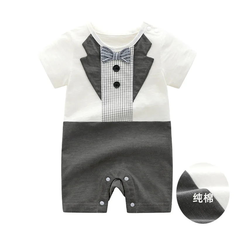 2021Baby Jumpsui Summer Pure Cotton Baby Boy Gentleman Crawl Clothing Newborn Jumpsuit Breathable Comfortable
2021Baby Jumpsui Summer Pure Cotton Baby Boy Gentleman Crawl Clothing Newborn Jumpsuit Breathable Comfortable