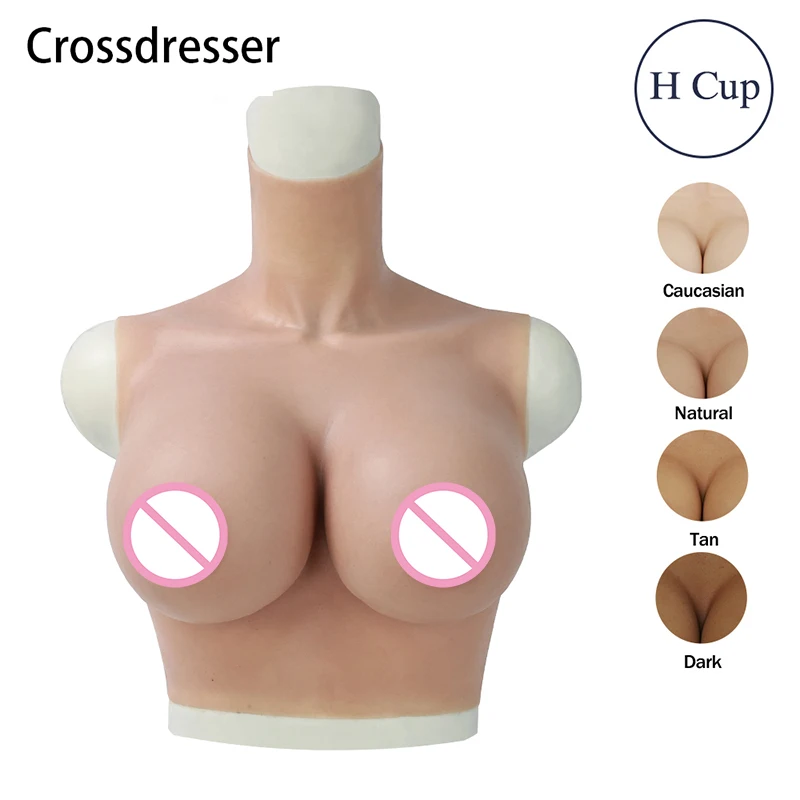 Силиконовая ложная грудь Crossdres H Cup силиконовая форма груди для Crossdressing Drag Queen