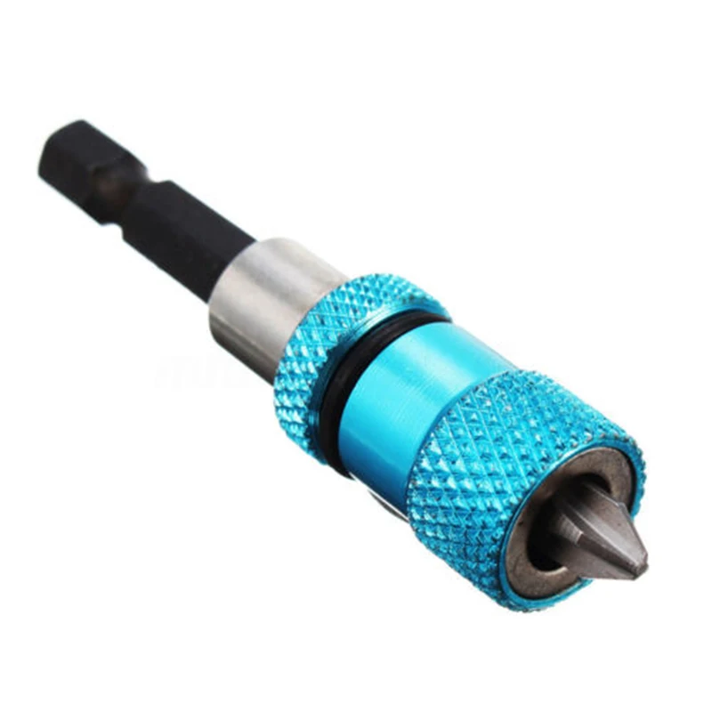 1/4 Inch Magnetic Hex Screwdriver Drywall Adjustable Screw Depth Bit Holder Blue Quick Release Connecting Rod Quickly Hand Drill
1/4 Inch Magnetic Hex Screwdriver Drywall Adjustable Screw Depth Bit Holder Blue Quick Release Connecting Rod Quickly Hand Drill