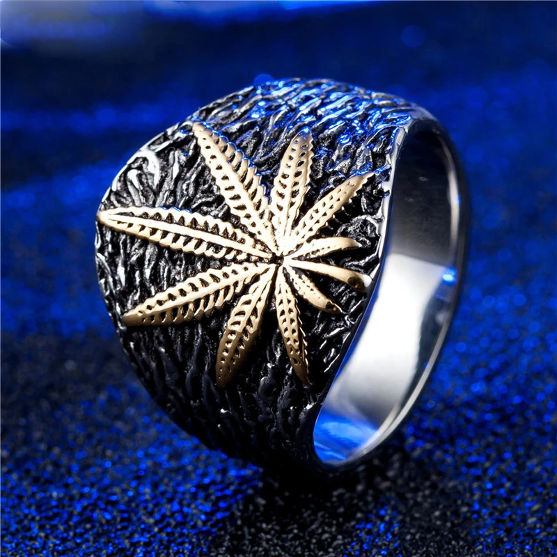 Top Quality 316l Stainless Steel Engagement Wedding Bands 2021 New Fashion Gold Color Maple Leaf Rings For Men And Women Jewelry
Top Quality 316l Stainless Steel Engagement Wedding Bands 2021 New Fashion Gold Color Maple Leaf Rings For Men And Women Jewelry