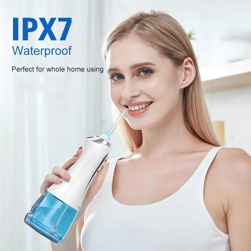 5 Modes Oral Irrigator USB Rechargeable Water Floss Portable Dental Water Flosser Jet 300ml Irrigator Dental Teeth Cleaner+5 Jet
5 Modes Oral Irrigator USB Rechargeable Water Floss Portable Dental Water Flosser Jet 300ml Irrigator Dental Teeth Cleaner+5 Jet
