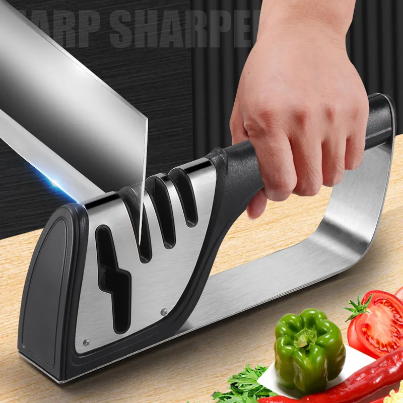 New four section kitchen hand-held sharpener fast diamond multifunctional kitchen knife scissors
New four section kitchen hand-held sharpener fast diamond multifunctional kitchen knife scissors
