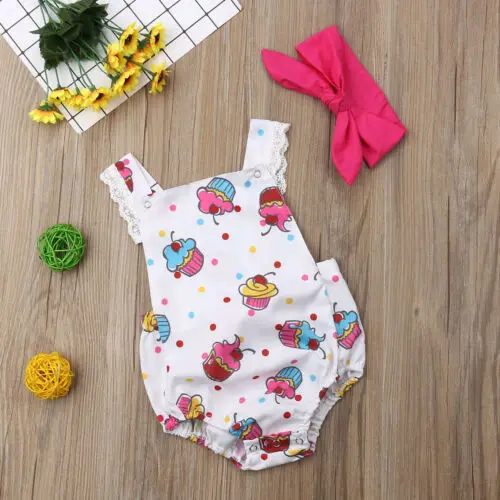 Goocheer Newest Fashion Baby Girl Clothes Ice Cream Print Sleeveless Bodysuit Headband 2pcs Outfit Clothes Sunsuit
Goocheer Newest Fashion Baby Girl Clothes Ice Cream Print Sleeveless Bodysuit Headband 2pcs Outfit Clothes Sunsuit