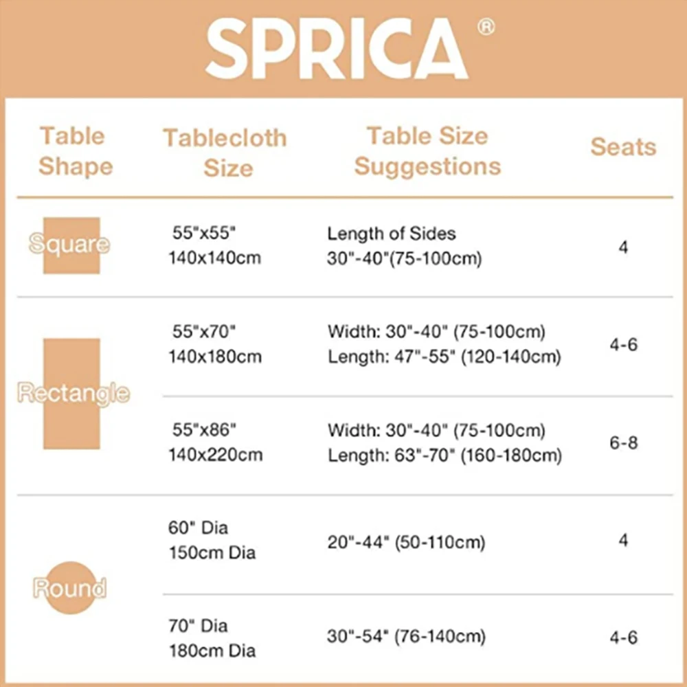 SPRICA Tablecloth Cotton Linen Tassel Table Cover for Kitchen Dinner Table Decorative Solid Color Table Desk Cover Rectangle
SPRICA Tablecloth Cotton Linen Tassel Table Cover for Kitchen Dinner Table Decorative Solid Color Table Desk Cover Rectangle