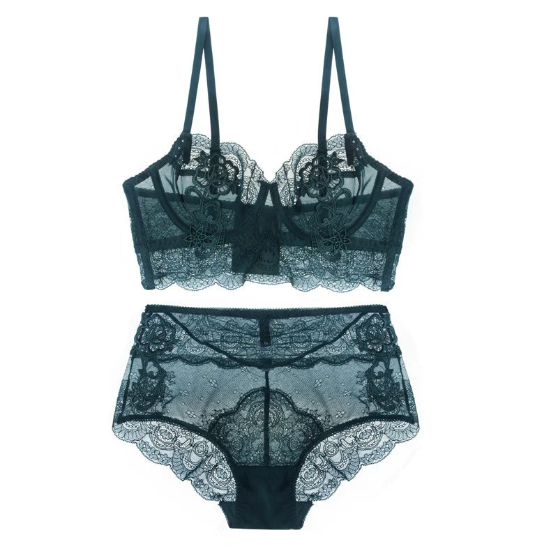French Sexy Ultra Thin Gathered Adjustable Lace Bra Suit High Waist Underwear Suit 16705
French Sexy Ultra Thin Gathered Adjustable Lace Bra Suit High Waist Underwear Suit 16705