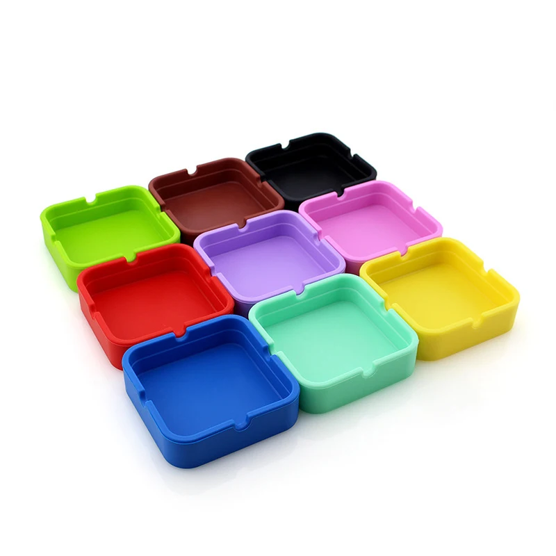 Soft Silicone Square Ashtray Camouflage Cigarette Smoke Holder Portable Ash Tray Anti-scalding Cigarette Holder for Smoking
Soft Silicone Square Ashtray Camouflage Cigarette Smoke Holder Portable Ash Tray Anti-scalding Cigarette Holder for Smoking