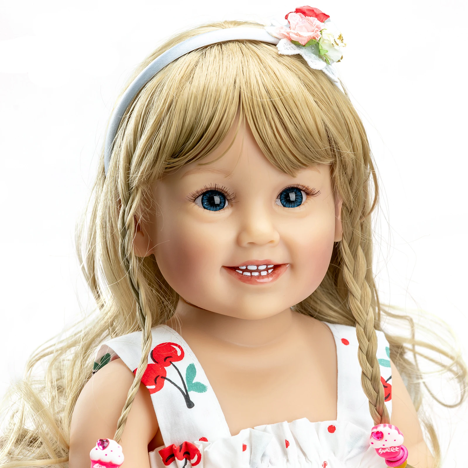 

Like alive reborn toddler girl baby doll full silicone vinyl body bebe reborn menina bonecas children gift play house toys