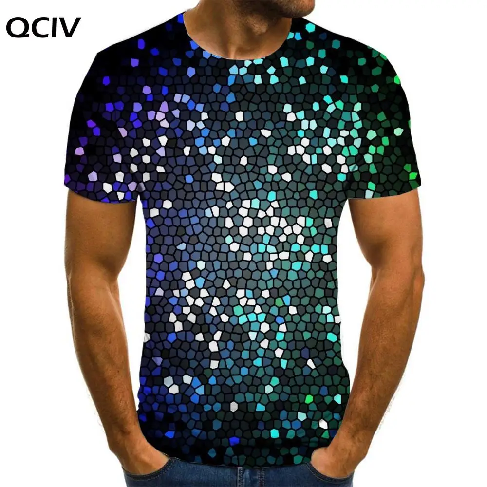 QCIV Colorful T shirt Men Geometry Funny T shirts Graphics Tshirt Printed Art T-shirts 3d Short Sleeve Punk Rock Fashion Style
QCIV Colorful T shirt Men Geometry Funny T shirts Graphics Tshirt Printed Art T-shirts 3d Short Sleeve Punk Rock Fashion Style