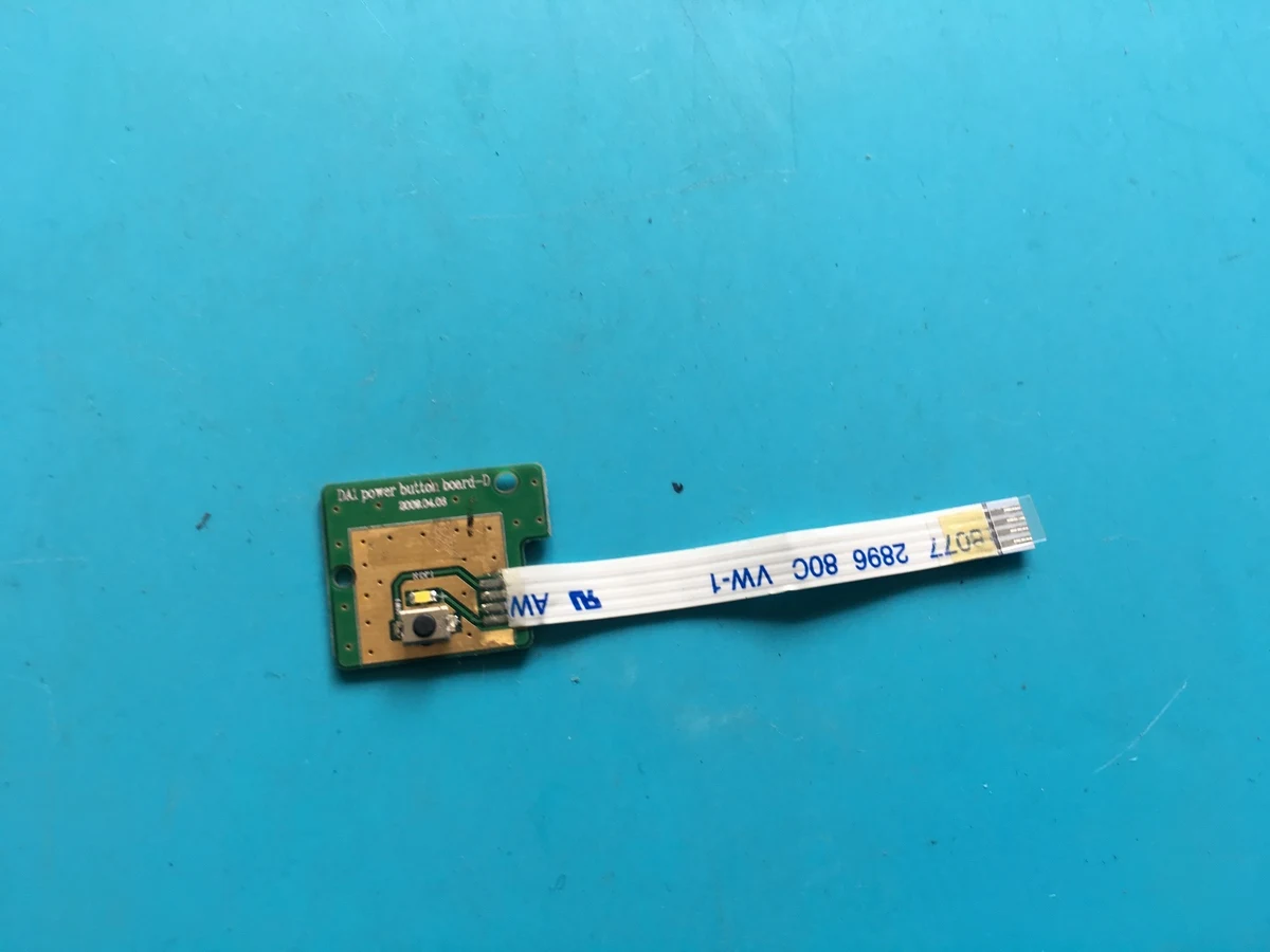Original For Dell Inspiron 1440 laptop Power Button Board with Cable switch Repairing Accessories 50.4BK06.001
Original For Dell Inspiron 1440 laptop Power Button Board with Cable switch Repairing Accessories 50.4BK06.001