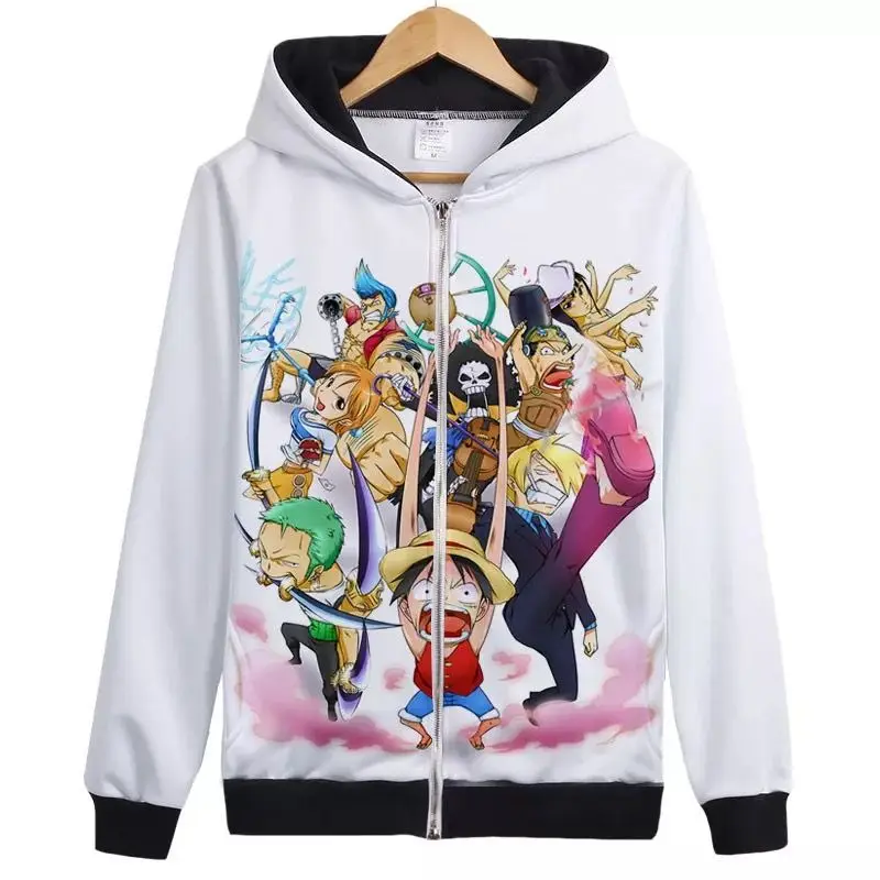 New One Piece Cartoon Sweater Autumn Winter Cardigan Zipper Hooded Men Jacket Hoodies Japanese Streetwear Fashion Couple Clothe
New One Piece Cartoon Sweater Autumn Winter Cardigan Zipper Hooded Men Jacket Hoodies Japanese Streetwear Fashion Couple Clothe