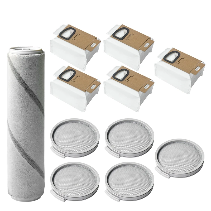 11Pcs Dust Bag Roller Brush Filter for Mijia SCWXCQ01RR H6 Handheld Vacuum Cleaner Accessories Replacement Brush Filter
11Pcs Dust Bag Roller Brush Filter for Mijia SCWXCQ01RR H6 Handheld Vacuum Cleaner Accessories Replacement Brush Filter