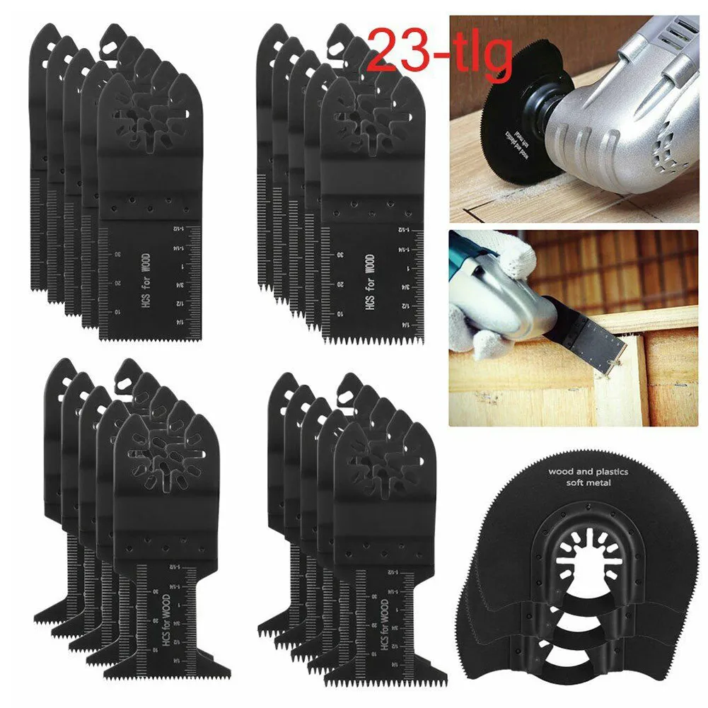 23 Pcs Saw Blade Multi-function Replacement Part Wood Plastic Metal Cutting Tool Head For Fein Bosch Electric Drill Accessories
23 Pcs Saw Blade Multi-function Replacement Part Wood Plastic Metal Cutting Tool Head For Fein Bosch Electric Drill Accessories