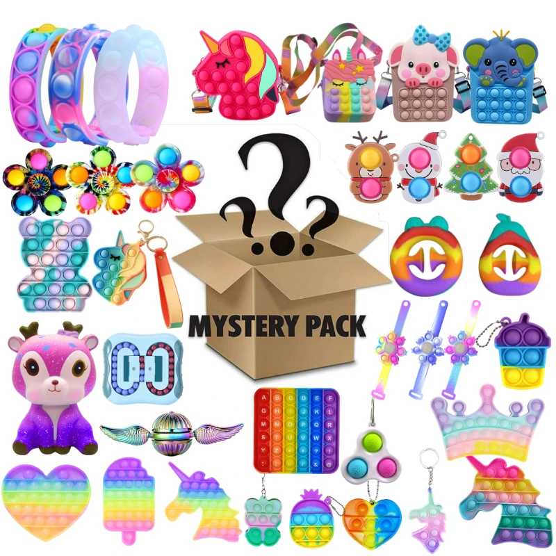 1-4 PCS Random Pop Fidget Toys Mystery Surprise Box 500 Different Antistress Relief Christmas Gifts Toys for Kids Fast Shipping
1-4 PCS Random Pop Fidget Toys Mystery Surprise Box 500 Different Antistress Relief Christmas Gifts Toys for Kids Fast Shipping