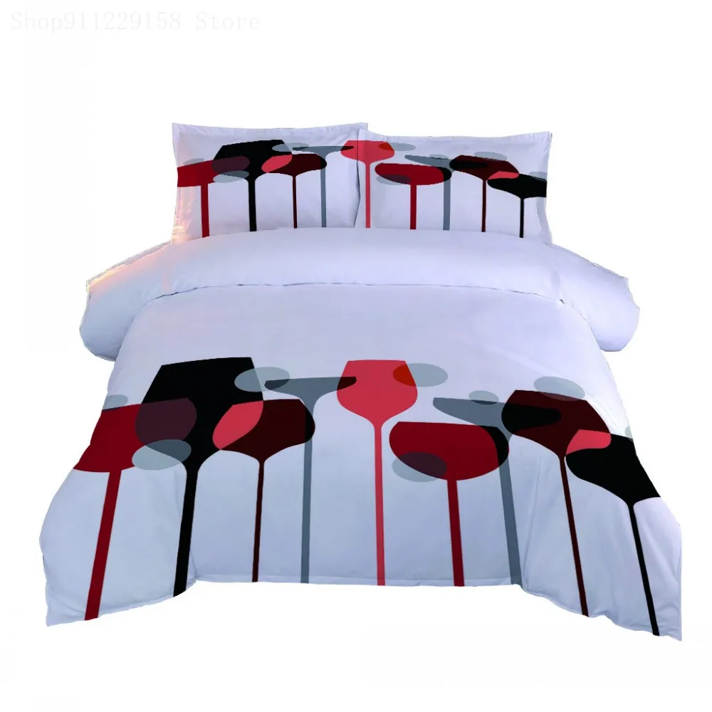 

Nordic Style Chinese And Japanese Comforter Bedding Sets Couple/Lover White Bedding Set Duvet Cover Queen King 220X240 Quilt