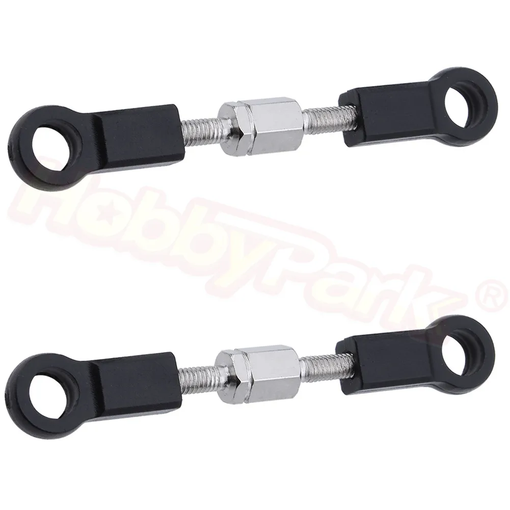 2pcs 02012 RC Car Steering Linkage Servo Link Front Rear for HSP 1/10 Parts Remote Control Cars 94101 94102 94103 94123 94122 | Игрушки и