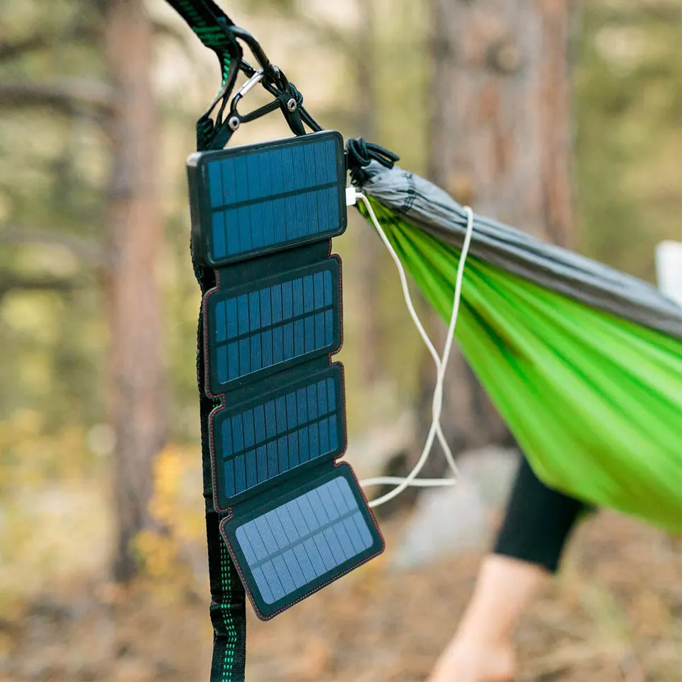 Solar mobile power - 5.5W solar 4 panel portable wireless mobile phone charger compatible with iPhone and Android
Solar mobile power - 5.5W solar 4 panel portable wireless mobile phone charger compatible with iPhone and Android