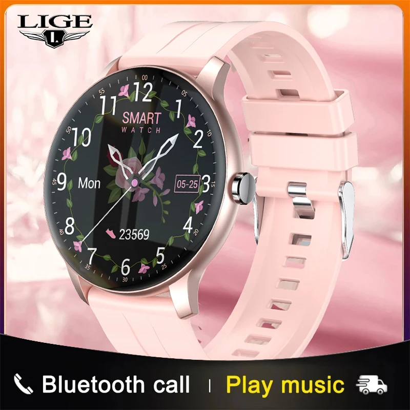 LIGE Bluetooth Call Ladies Smart Watch Men Full Touch Screen Heart Rate Monitor Fitness Watches Smartwatch For Android IOS Women
LIGE Bluetooth Call Ladies Smart Watch Men Full Touch Screen Heart Rate Monitor Fitness Watches Smartwatch For Android IOS Women