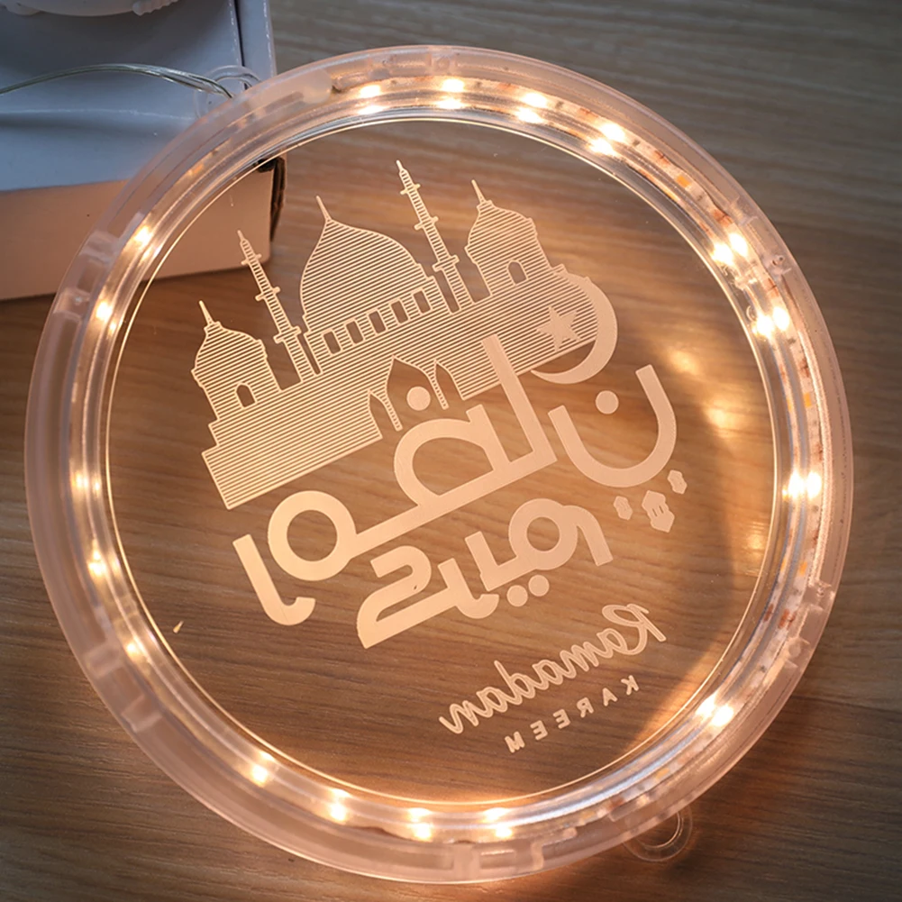 LED 3D Ramadan Lantern Lights Eid Mubarak Islam Muslim LED Hanging Window Modeling Night Lamp Home Decoration Supplies
LED 3D Ramadan Lantern Lights Eid Mubarak Islam Muslim LED Hanging Window Modeling Night Lamp Home Decoration Supplies