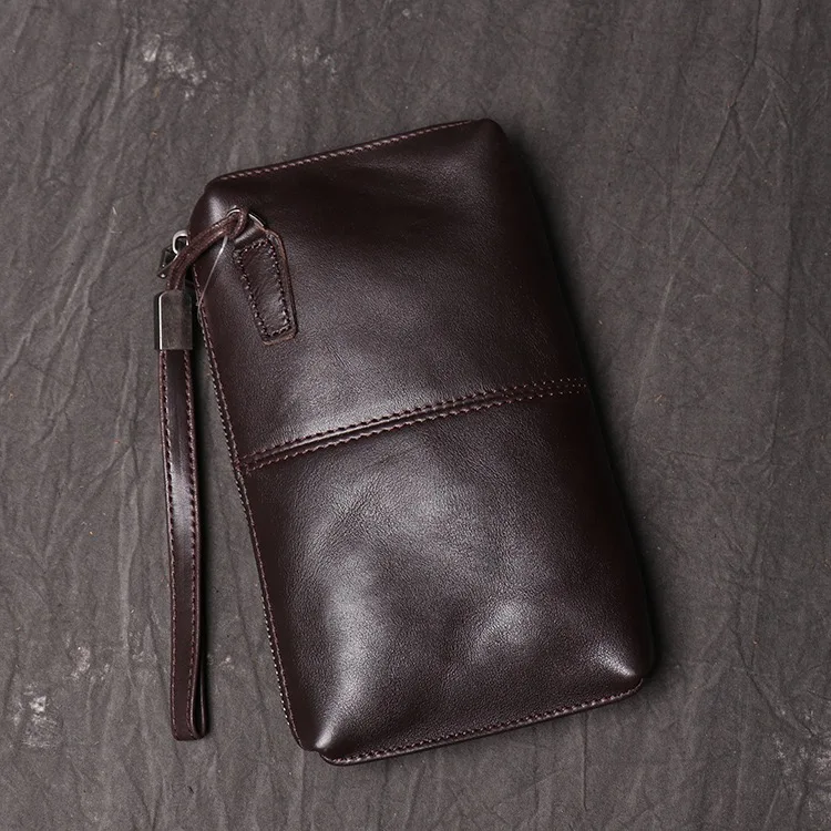 Men's leather clutches, women's soft leather long wallets, fashion simple cowhide
Men's leather clutches, women's soft leather long wallets, fashion simple cowhide