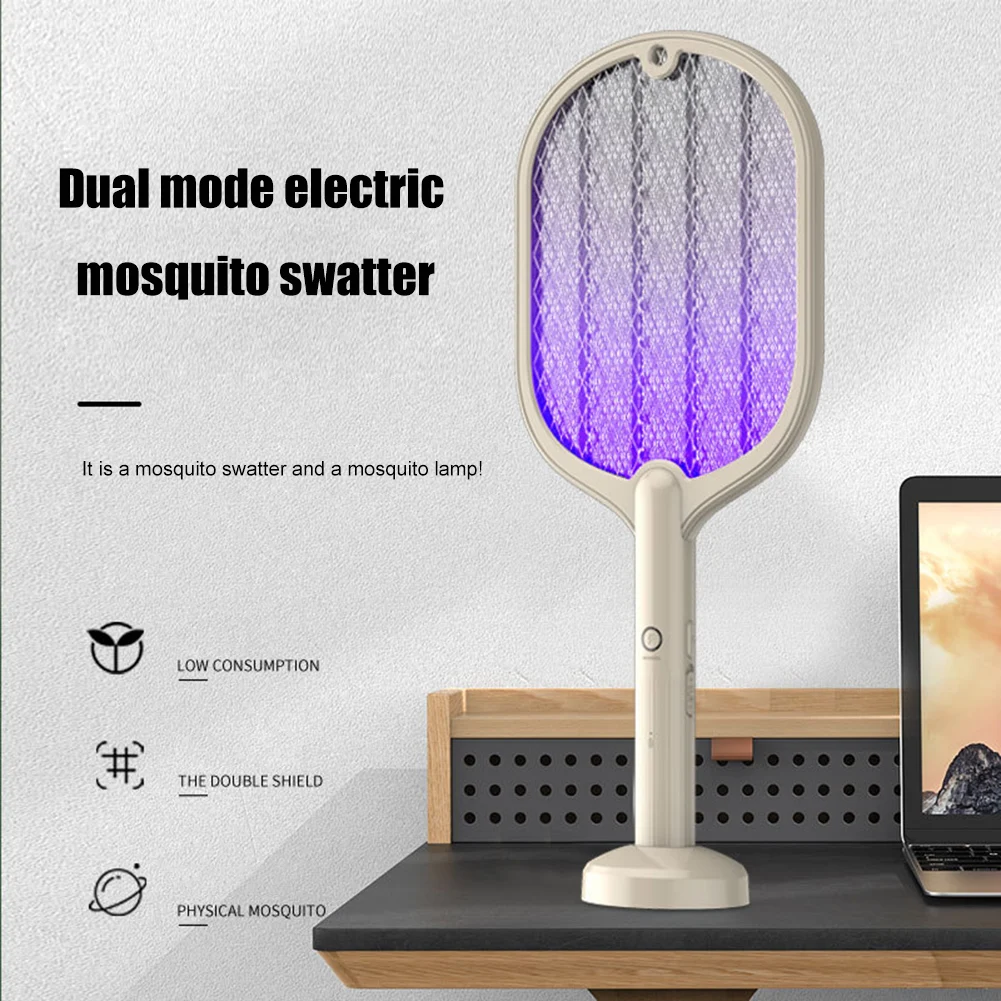 3000V Electric Insect Racket Swatter Zapper USB 1200mAh Rechargeable Mosquito Swatter Kill Fly Bug Zapper Killer Trap
3000V Electric Insect Racket Swatter Zapper USB 1200mAh Rechargeable Mosquito Swatter Kill Fly Bug Zapper Killer Trap