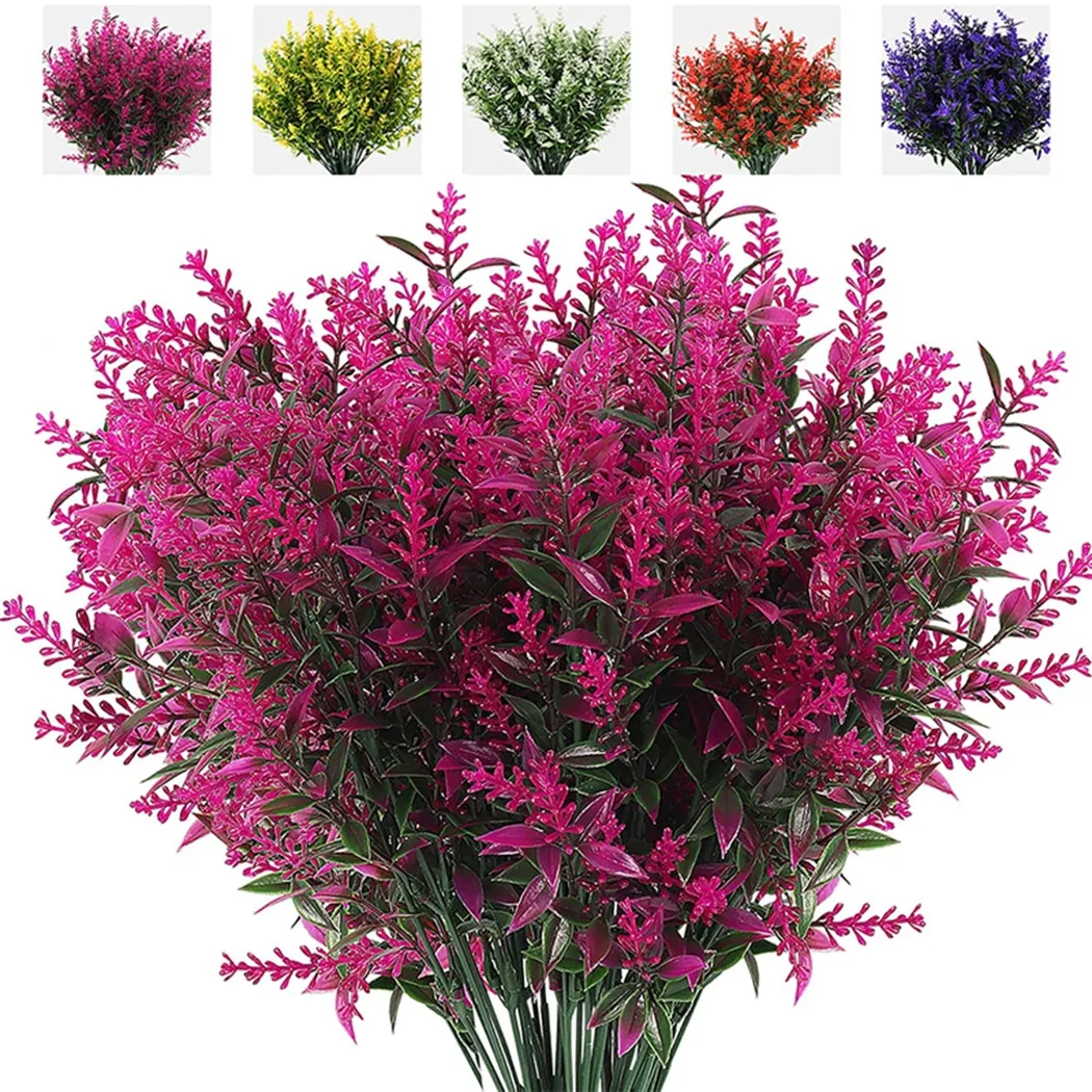 8 Bundles Plastic Lavender Fake Plant Wedding Home Garden Decoration Bridal Bouquet Photography Props Flores Artificiales
8 Bundles Plastic Lavender Fake Plant Wedding Home Garden Decoration Bridal Bouquet Photography Props Flores Artificiales