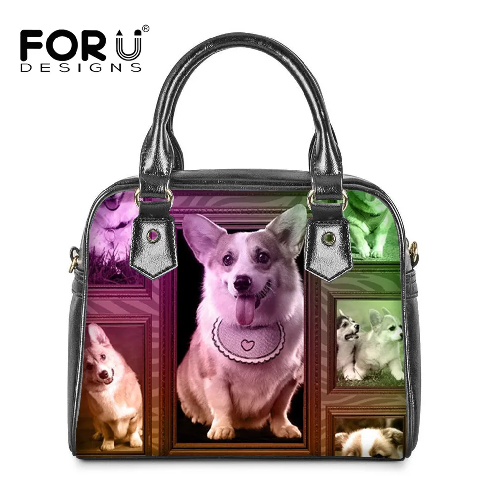FORUDESIGNS Women's Leather Handbag Large Capacity Tote Bag 3D Cute Corgi Pattern Dog Shoulder Bag ladies Leather Messenger Bag
FORUDESIGNS Women's Leather Handbag Large Capacity Tote Bag 3D Cute Corgi Pattern Dog Shoulder Bag ladies Leather Messenger Bag
