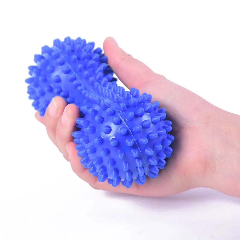 1PC Peanut Shape Massage Yoga Fitness Ball Relieve Body Stress PVC Foot Spiky Muscle Massager Ball Foot Massager Sensory Balls 
1PC Peanut Shape Massage Yoga Fitness Ball Relieve Body Stress PVC Foot Spiky Muscle Massager Ball Foot Massager Sensory Balls