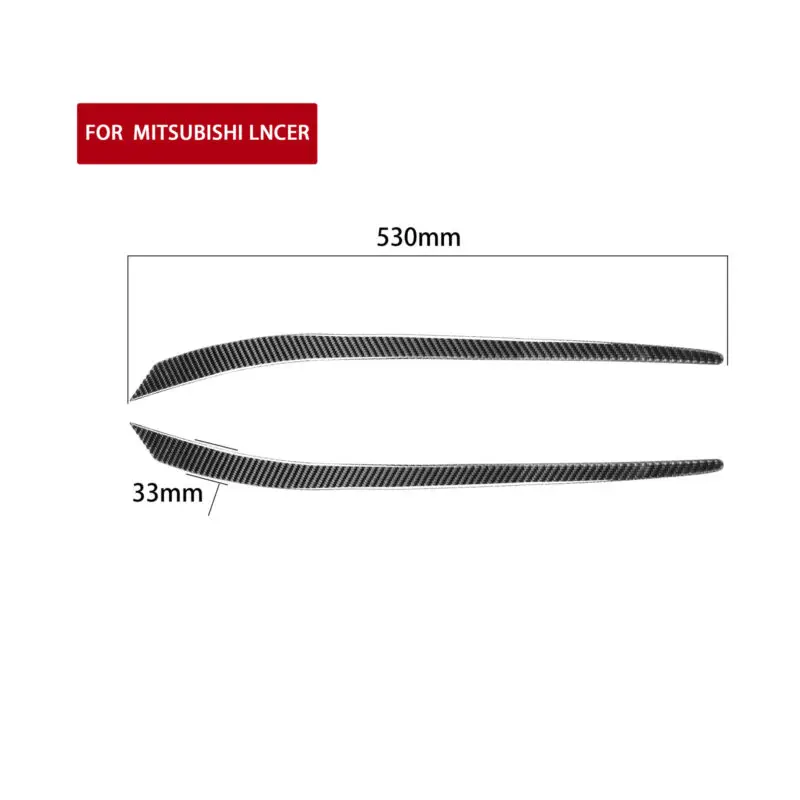 2008-14 Cover Eyebrow Accessories Carbon Fiber For Mitsubishi Lancer Evo Headlight Parts Stickers
2008-14 Cover Eyebrow Accessories Carbon Fiber For Mitsubishi Lancer Evo Headlight Parts Stickers