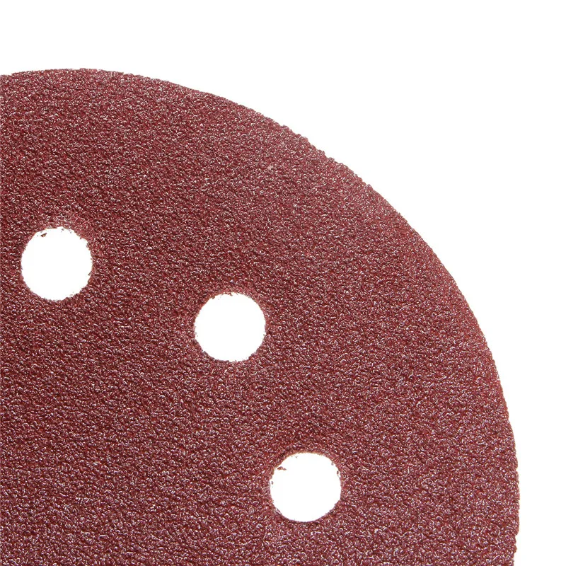 50pcs/set Sanding Disc 5" 8 Hole 80/120/180/240/320 Grit Random Orbit Hook Loop Sander Sand Paper Discs Set Grit
50pcs/set Sanding Disc 5" 8 Hole 80/120/180/240/320 Grit Random Orbit Hook Loop Sander Sand Paper Discs Set Grit