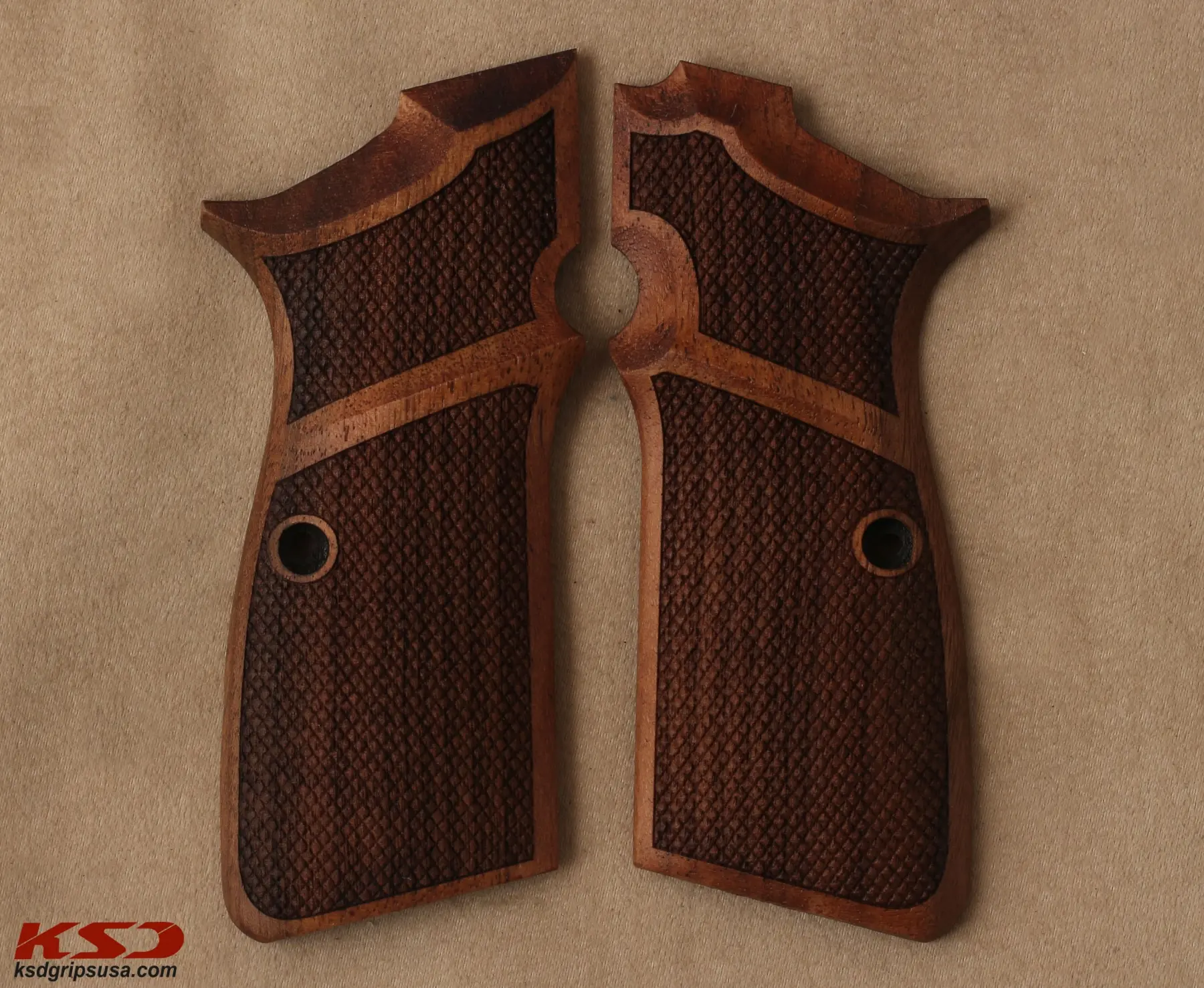 KSDGrips High Power MK3 Model Compatible Walnut Grip for Replacement (wiith Diamond Checkered Pattern)
KSDGrips High Power MK3 Model Compatible Walnut Grip for Replacement (wiith Diamond Checkered Pattern)