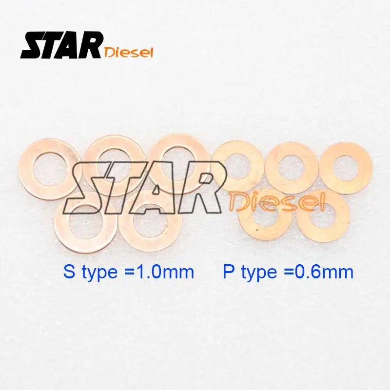 STAR diesel 5 шт. регулирующая прокладка типа S медное кольцо инжектор с общей топливной магистралью шайбы форсунки прокладки толщина 1 мм для Bosch
STAR diesel 5 шт. регулирующая прокладка типа S медное кольцо инжектор с общей топливной магистралью шайбы форсунки прокладки толщина 1 мм для Bosch