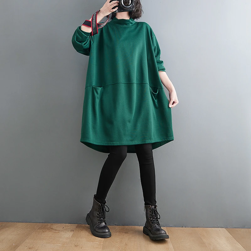 Женское Хлопковое платье с длинным рукавом, повседневное свободное короткое платье большого размера в винтажном стиле, весна-осень 2022
Женское Хлопковое платье с длинным рукавом, повседневное свободное короткое платье большого размера в винтажном стиле, весна-осень 2022