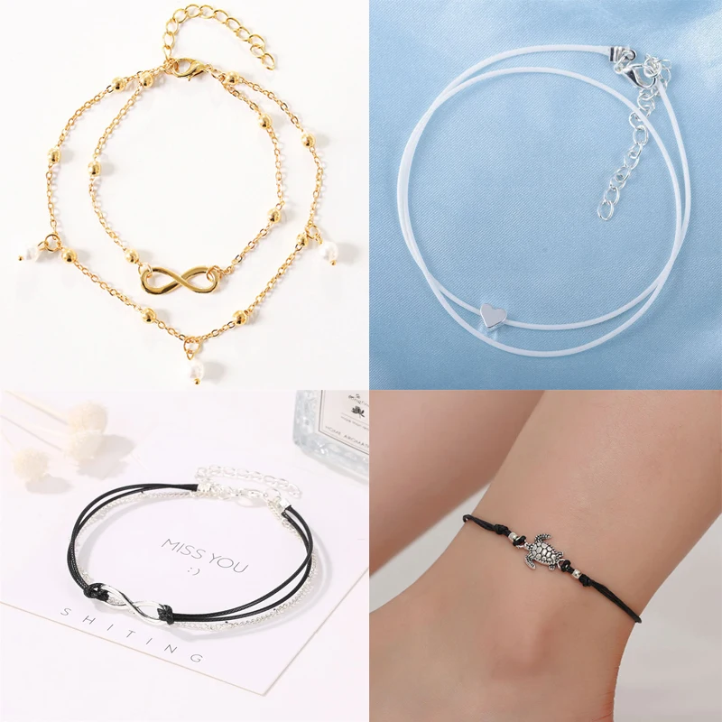 Simple Heart Female Anklets Barefoot Crochet Sandals Foot Jewelry Leg New Anklets On Foot Ankle Bracelets For Women Leg Chain 8
Simple Heart Female Anklets Barefoot Crochet Sandals Foot Jewelry Leg New Anklets On Foot Ankle Bracelets For Women Leg Chain 8