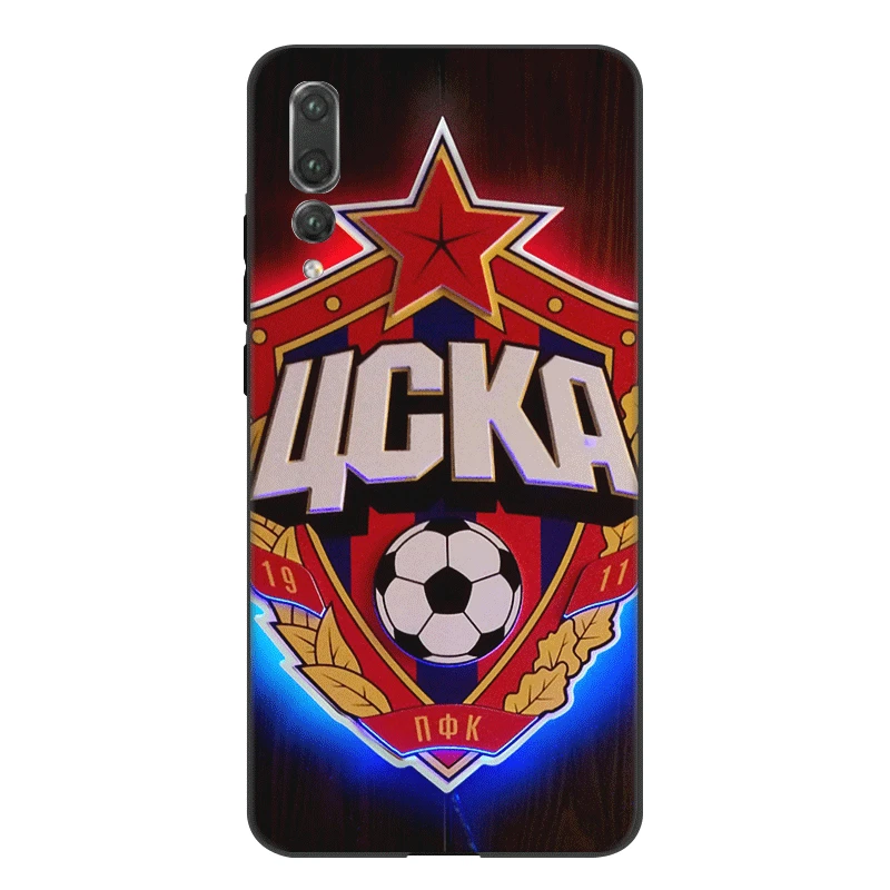 Case for Huawei P8 P9 P10 P20 P30 Lite MINI PRO P Smart Z Plus Cover PFC CSKA Moscow Cute | Мобильные телефоны и