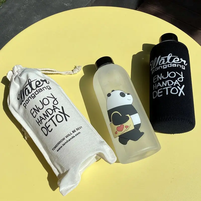 1000ml Cute Bear Leakproof Plastic Water Bottle Large Capacity Bottle for Water Transparent Matte Juice Water Glass
1000ml Cute Bear Leakproof Plastic Water Bottle Large Capacity Bottle for Water Transparent Matte Juice Water Glass