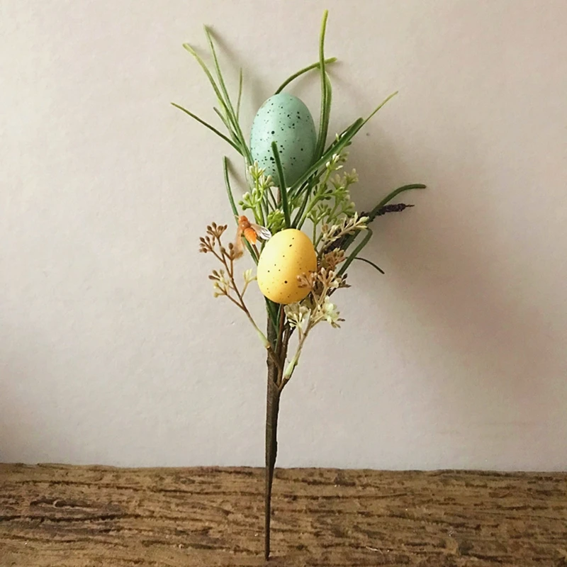 Easter Eggs Tree Decor Simulation Leaf Painting Eggs String Spring Party Decor PXPD 
Easter Eggs Tree Decor Simulation Leaf Painting Eggs String Spring Party Decor PXPD