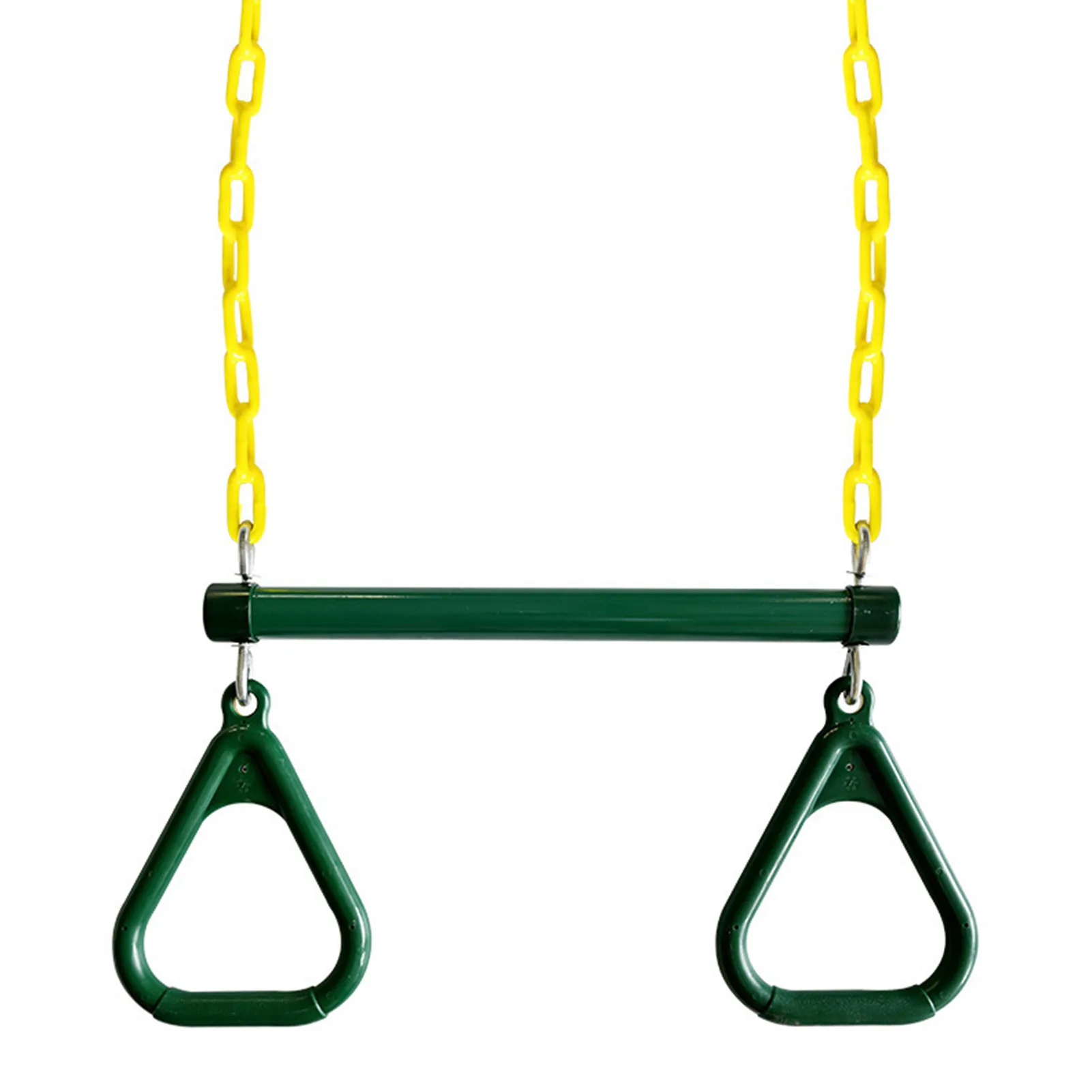 Coated Chain Heavy Duty Trapeze Rings Outdoor Indoor Gymnastics Equipment Climbing Adjustable Swings Reinforced Hanging Adult
Coated Chain Heavy Duty Trapeze Rings Outdoor Indoor Gymnastics Equipment Climbing Adjustable Swings Reinforced Hanging Adult