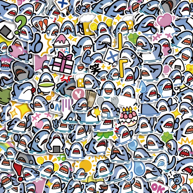 60 мультяшных эмотиковых пакетов с маленькой акулой, милые наклейки на ручную учетную запись, водонепроницаемые самоклеящиеся бумажные кор...
60 мультяшных эмотиковых пакетов с маленькой акулой, милые наклейки на ручную учетную запись, водонепроницаемые самоклеящиеся бумажные кор...