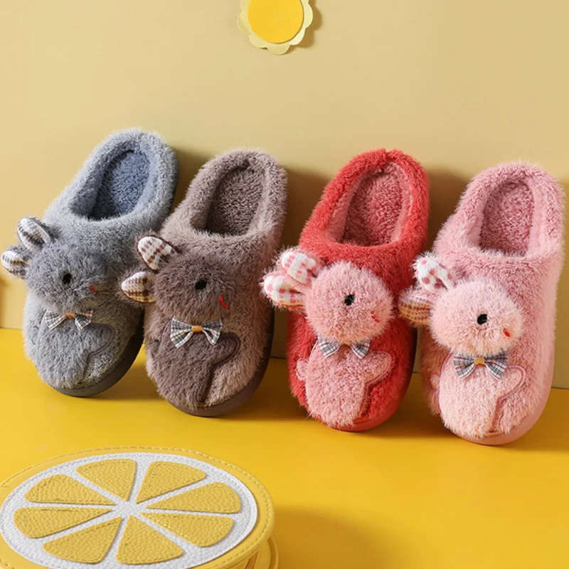 Autumn Winter Children Slippers Home Shoes Cute Rabbit Furry Slides Indoor Boys Girls Slippers House Warm Kids Shoes WSH1149
Autumn Winter Children Slippers Home Shoes Cute Rabbit Furry Slides Indoor Boys Girls Slippers House Warm Kids Shoes WSH1149