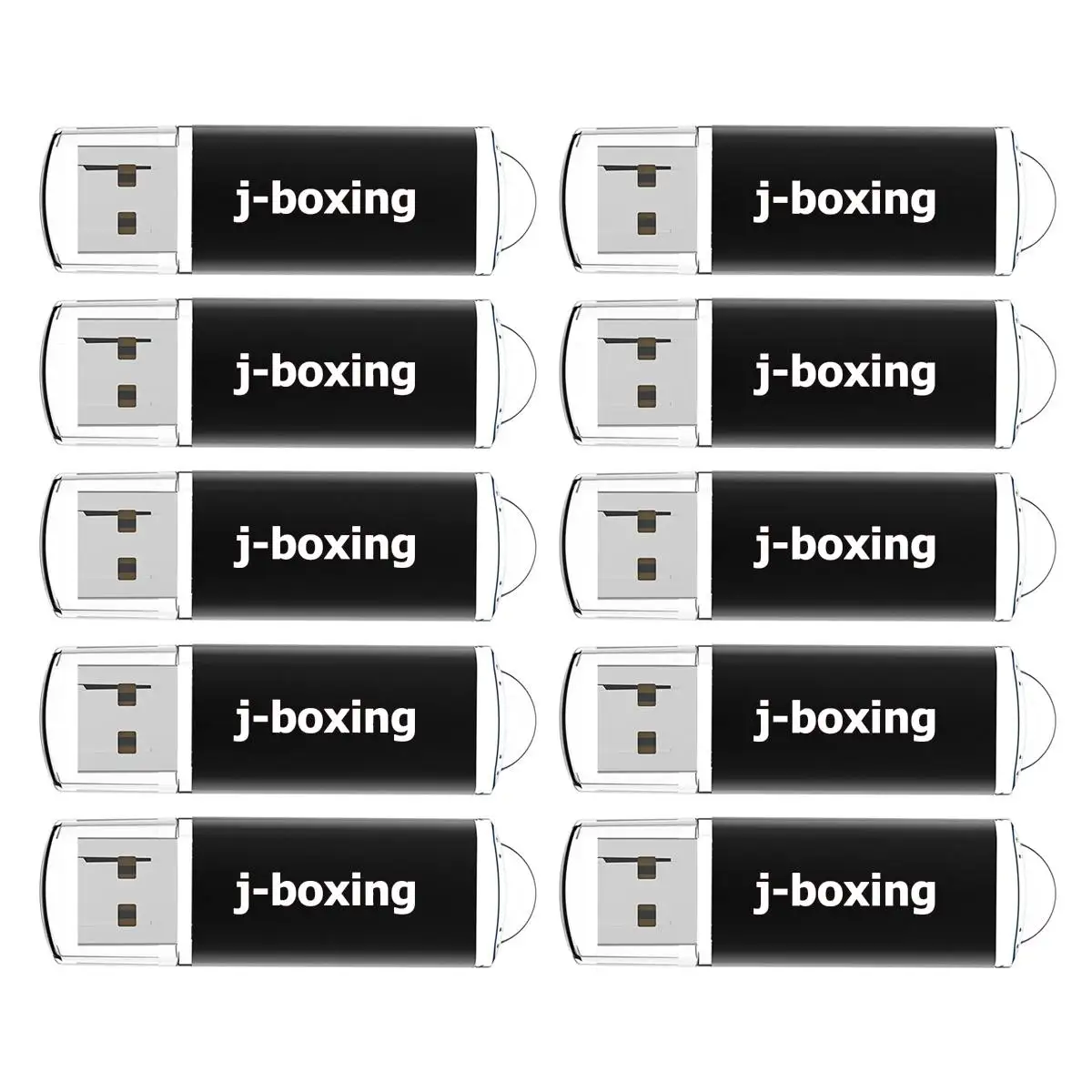 J-boxing 10PCS 1GB USB Flash Drives Bulk 2GB Rectangle Thumb Drives 4GB 8GB USB Memory Stick 16GB 32GB Pendrive with Cap Black
J-boxing 10PCS 1GB USB Flash Drives Bulk 2GB Rectangle Thumb Drives 4GB 8GB USB Memory Stick 16GB 32GB Pendrive with Cap Black