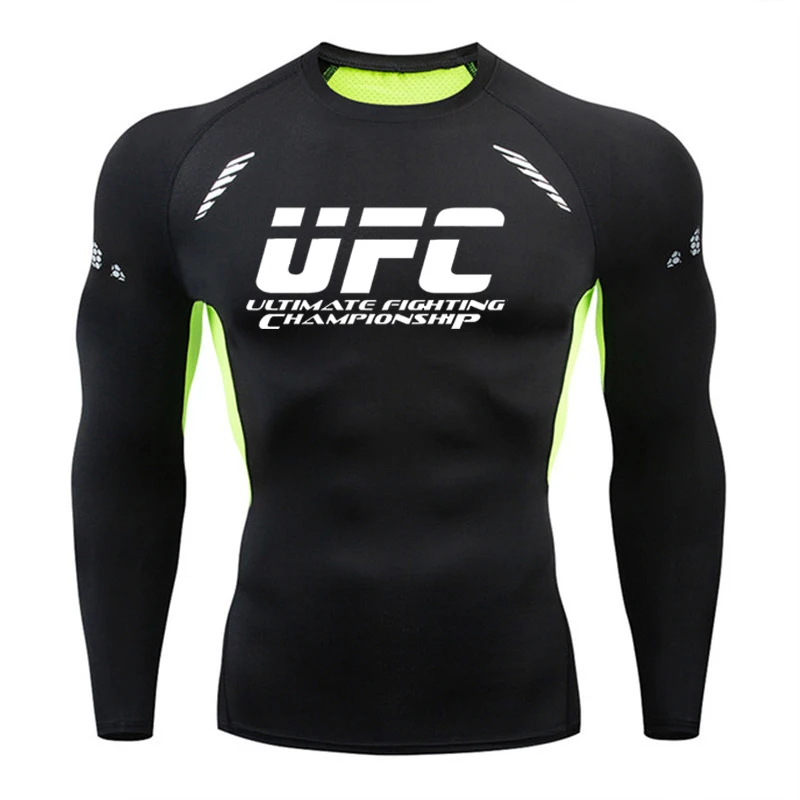 Мужские спортивные футболки для бега Rashguard мужские брендовые тренировочные