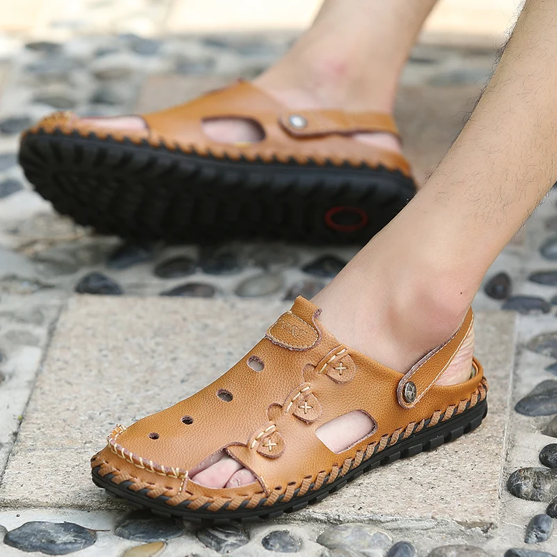 Sandalias Para Hombre Sandals Shoes Men Sandel For Sandale Homme Ete Sandalia Masculina Couro Work Summer Safety
Sandalias Para Hombre Sandals Shoes Men Sandel For Sandale Homme Ete Sandalia Masculina Couro Work Summer Safety