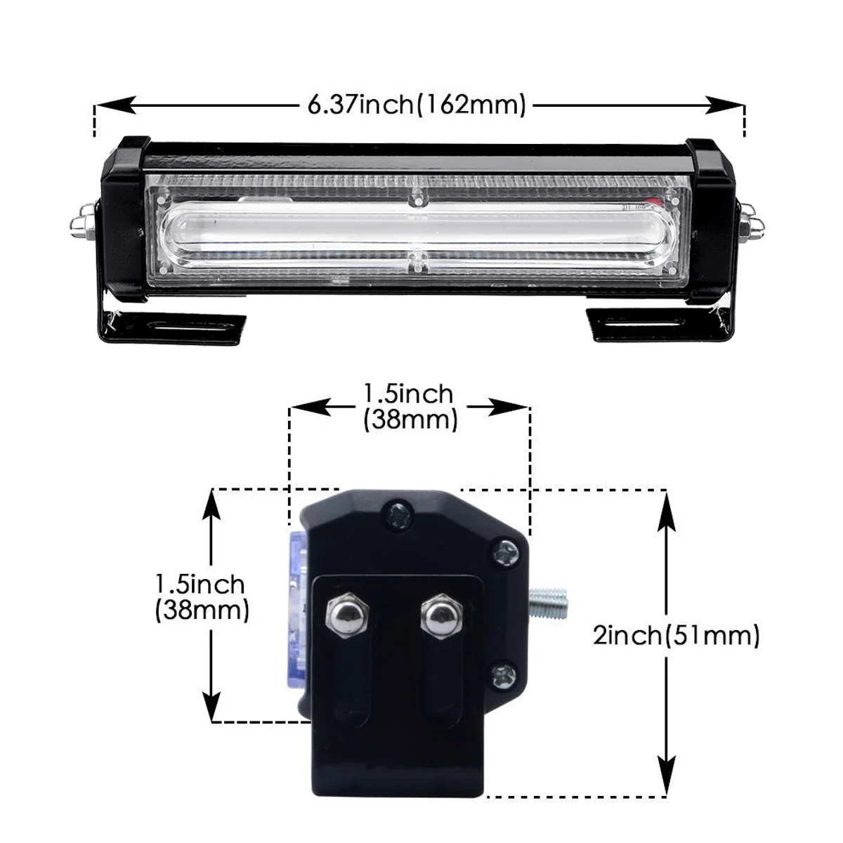 LED Emergency Light Flashing Strobe Light Bar Double Side Warning Strobe Car Hazard Light Emergency Beacon Flashing Lamp DC12V
LED Emergency Light Flashing Strobe Light Bar Double Side Warning Strobe Car Hazard Light Emergency Beacon Flashing Lamp DC12V